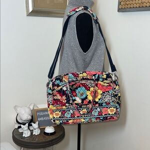 Vera Bradley Floral Weekend Traveler Bag